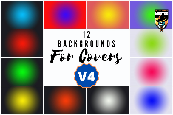 12 Backgrounds for Covers V4: Creative Solutions for Visual Storytelling
