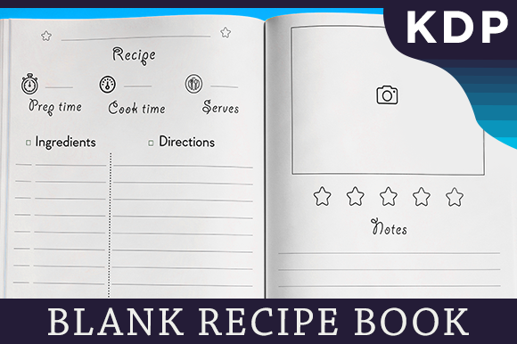Blank Recipe Book for KDP: A Must-Have for Low-Content Publishers