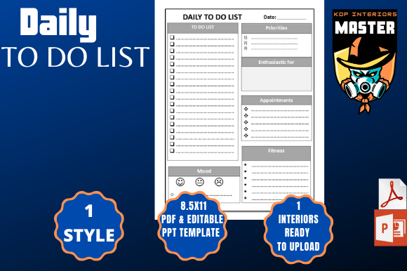 Boost Your Productivity with the Daily To Do List: A Must-Have for Low Content Book Sellers on KDP