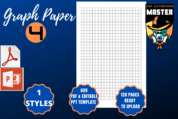 Graph Paper 4: A Practical Choice for Amazon KDP Publishing