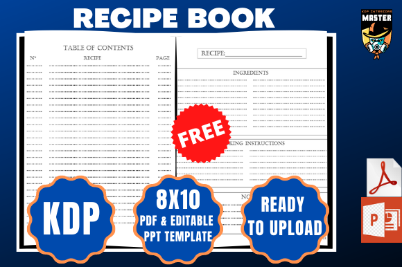 How to Create a Professional Recipe Book with KDP Interior Templates
