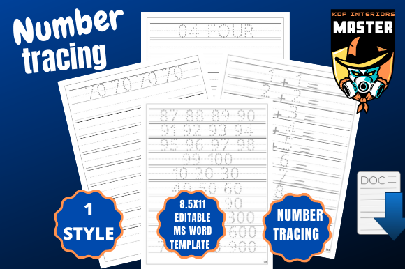 Mastering Number Tracing from 1 to 100: A Valuable Addition to Your Low Content Book Collection on KDP