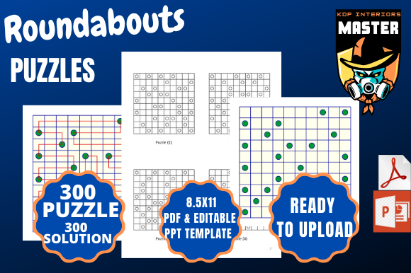Roundabouts 300 Puzzles & Solutions