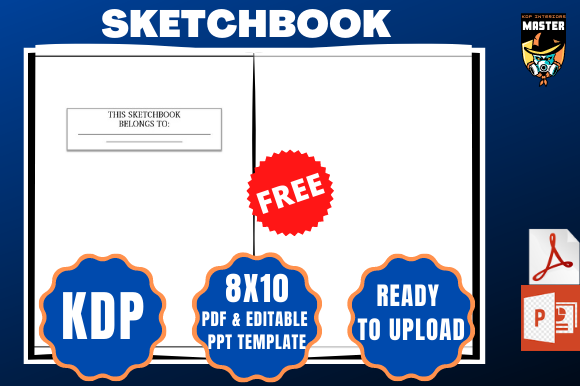 Sketchbook KDP Interior: Your Creative Canvas for Print-On-Demand Publishing