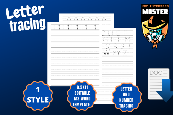 Unlock Creative Potential with Letters and Numbers Tracing