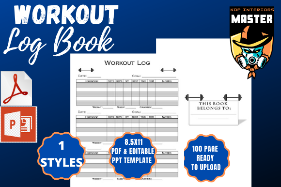Workout Log Book: A Designer’s Guide to Practical Typography